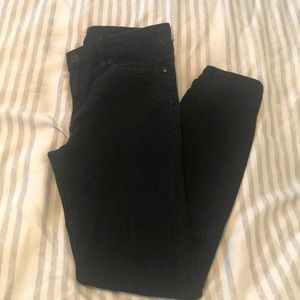 Gap black legging jeans. Size 4.